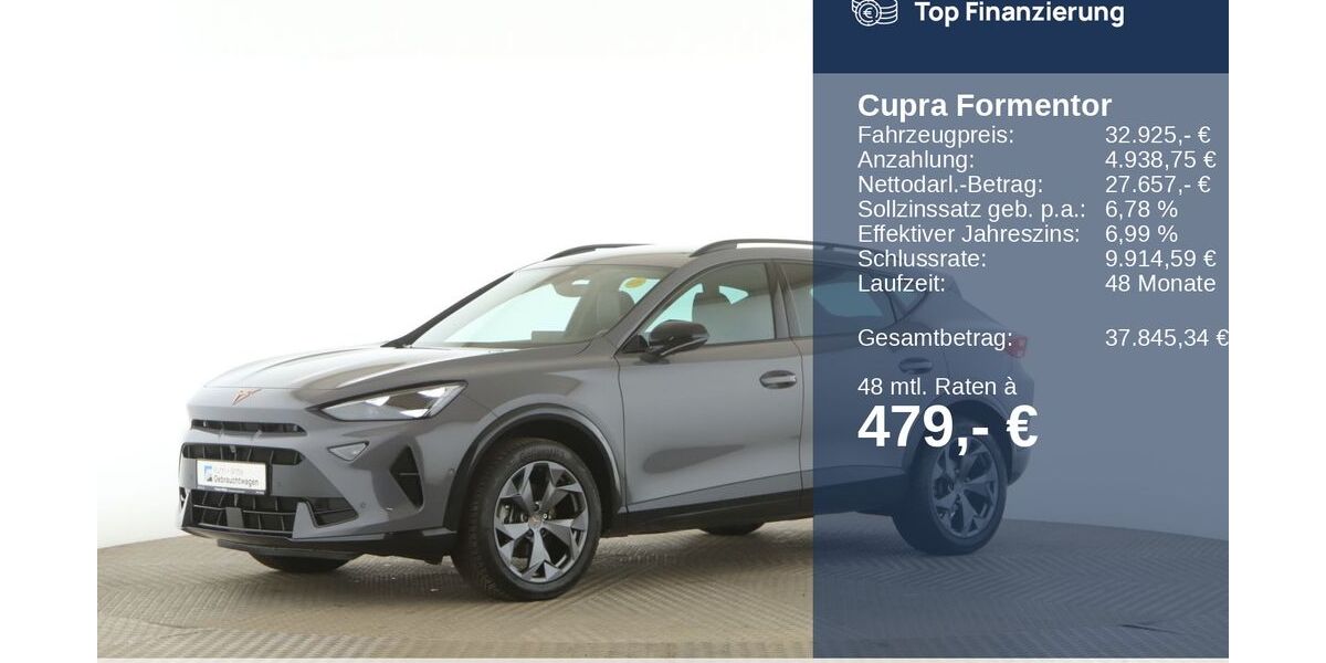 Cupra Formentor 24.454 km 31.975 &euro; Wedel 22880