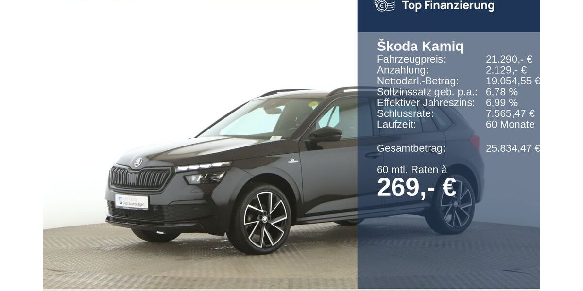 Skoda Kamiq 49.949 km 21.290 &euro; Jesteburg 21266