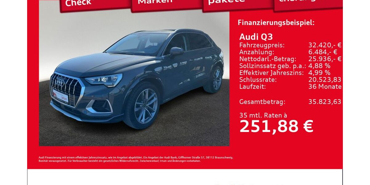 Audi Q3 35.640 km 32.420 &euro; Hamburg 22419