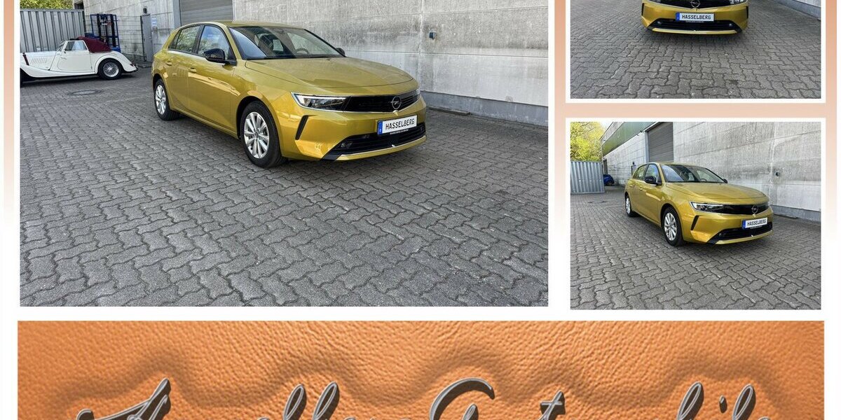Opel Astra L INITIALE in AMBER Kult Gelb Metallic 1.001 km 19.999 &euro; Hamburg 22339