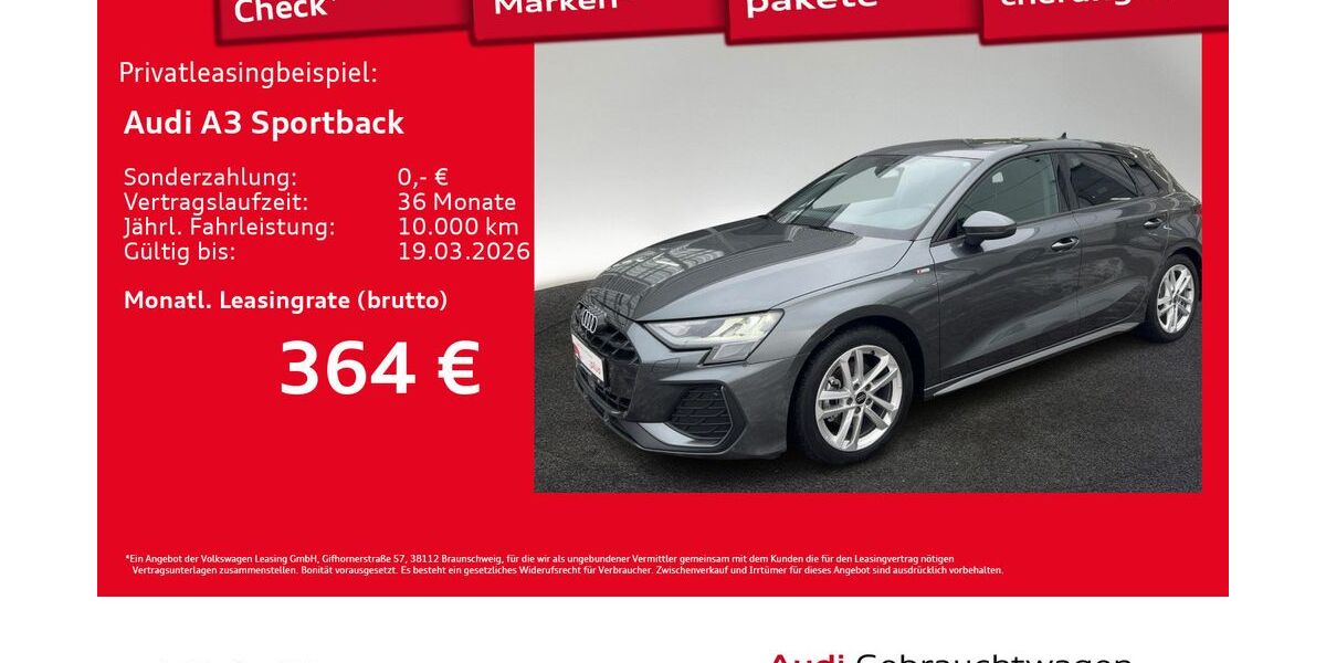 Audi A3 28.428 km 33.450 &euro; Hamburg 22529