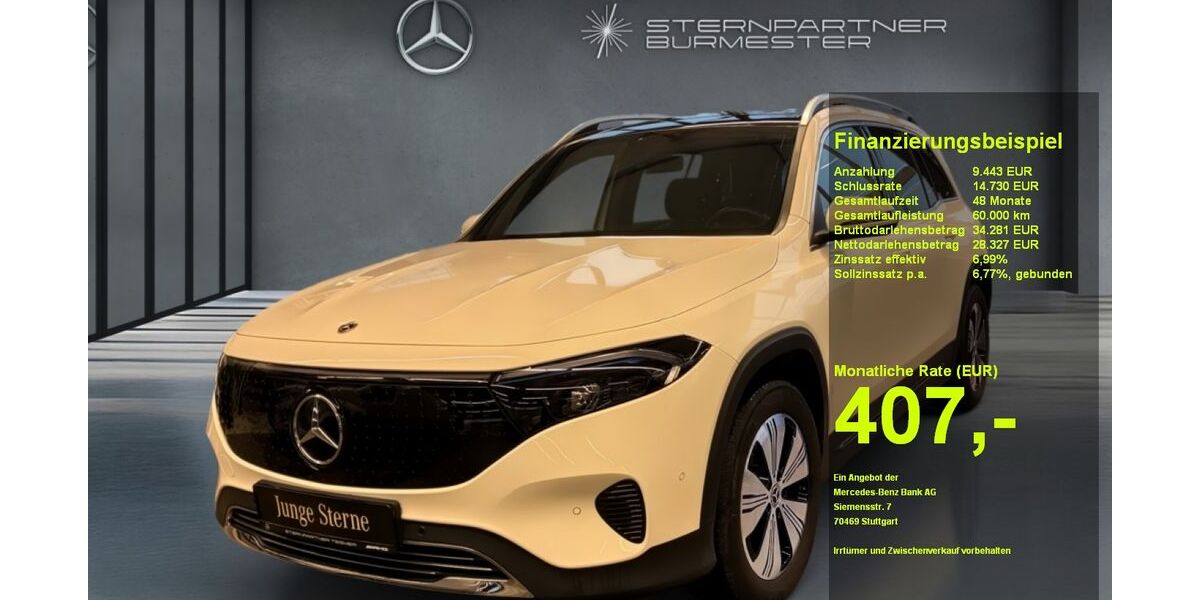 Mercedes-Benz EQB 13.249 km 37.290 &euro; Wedel 22880
