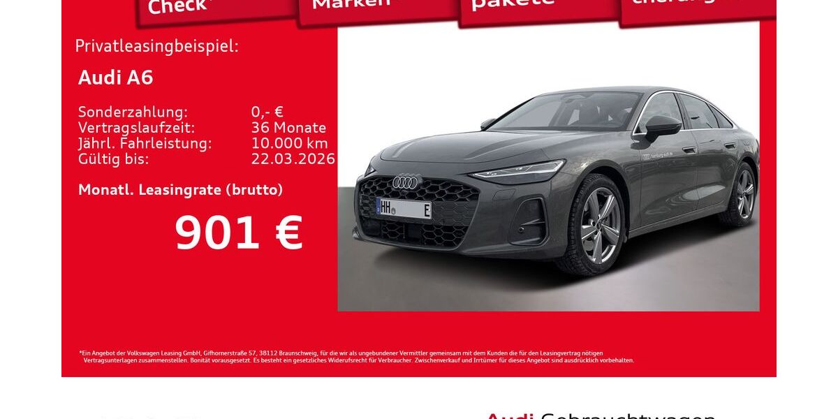 Audi A6 4.955 km 62.995 &euro; Hamburg 22529