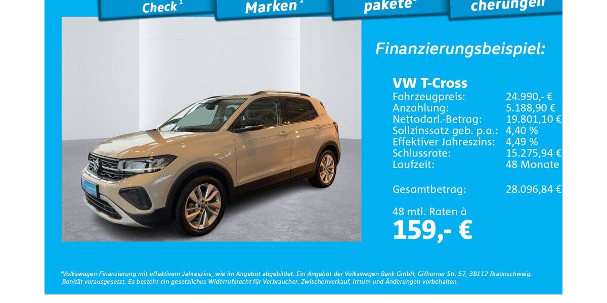 VW T-Cross 10.290 km 24.990 &euro; Glinde 21509