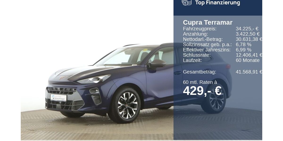 Cupra Terramar 18.974 km 34.225 &euro; Jesteburg 21266