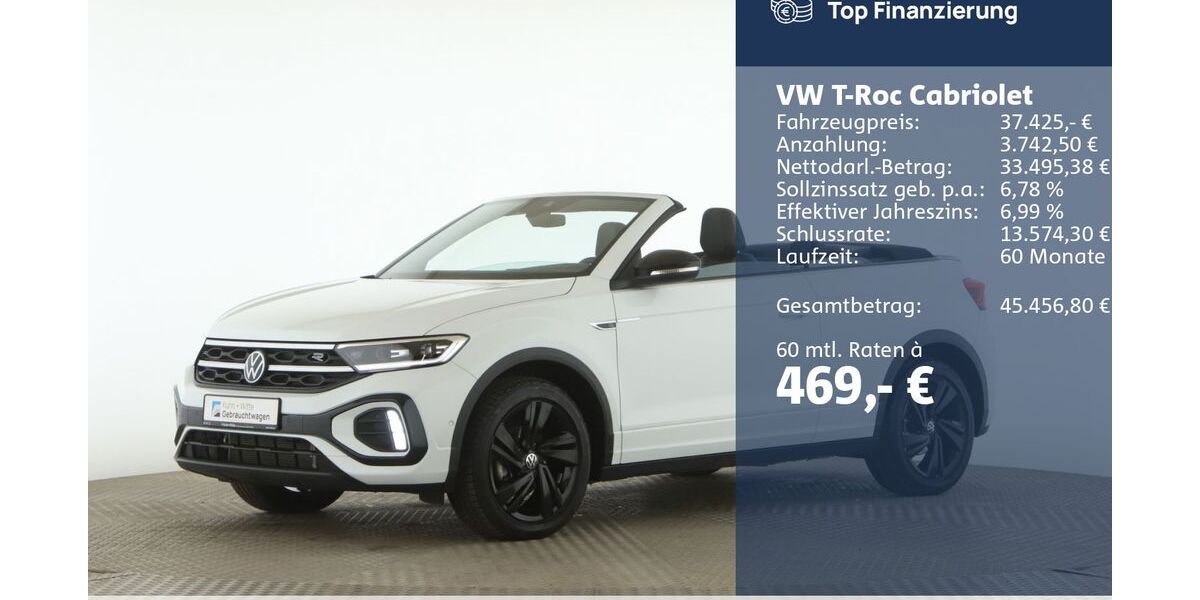 VW T-Roc 6.598 km 36.775 &euro; Buchholz 21244