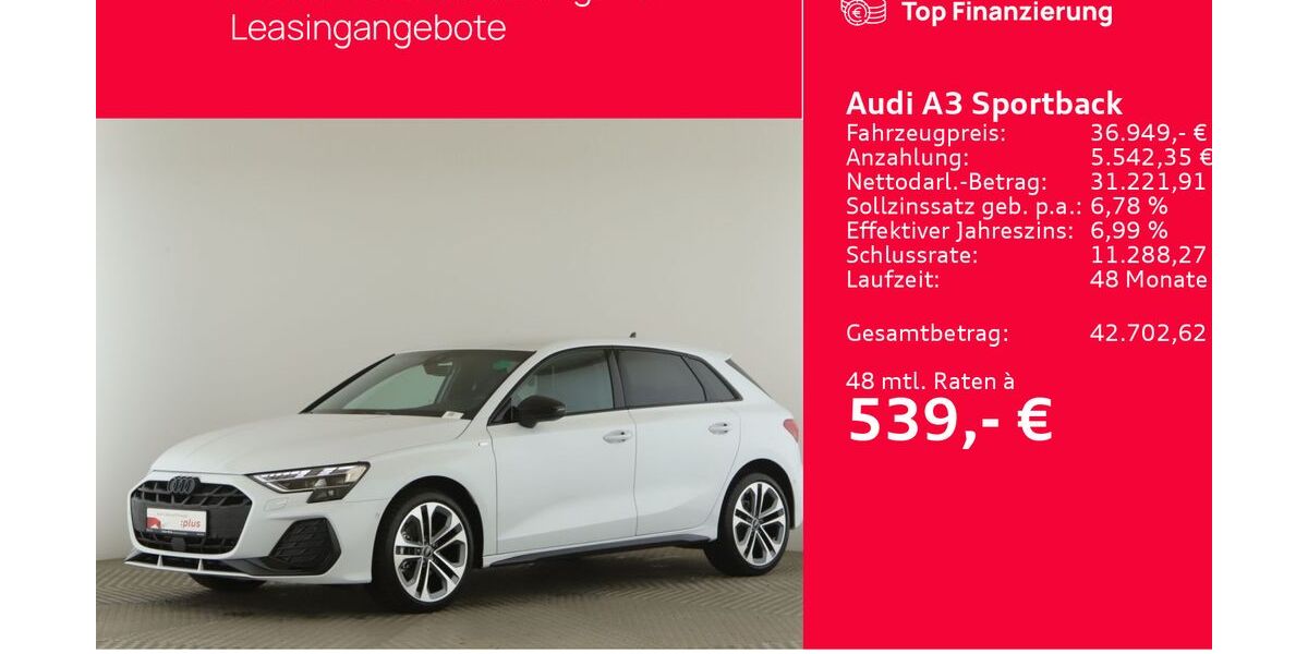 Audi A3 7.998 km 35.925 &euro; Seevetal 21217