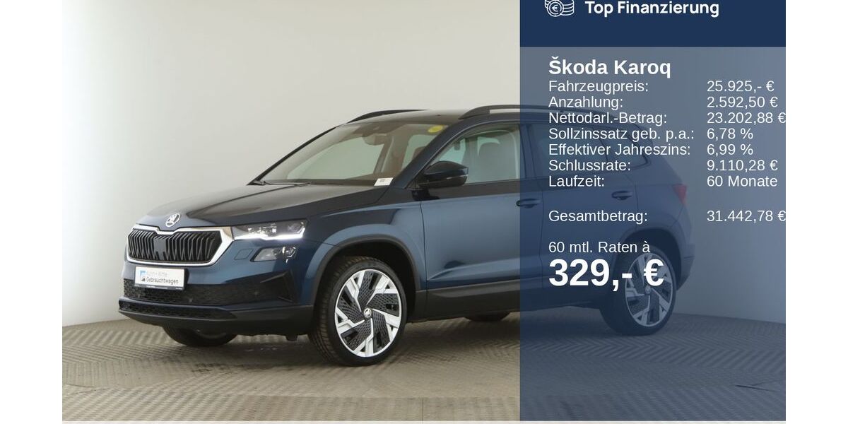 Skoda Karoq 81.830 km 23.620 &euro; Jesteburg 21266