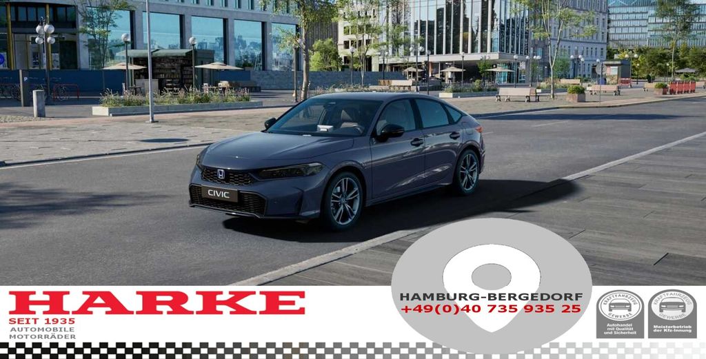 Honda Civic 3.000 km 33.390 &euro; Hamburg 21035