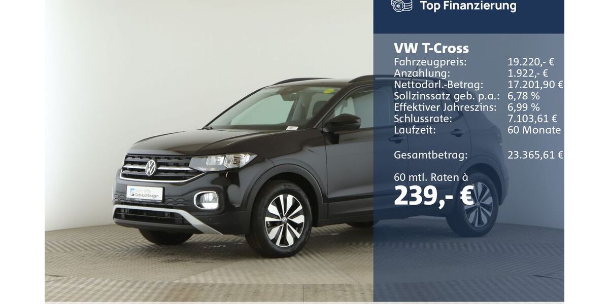 VW T-Cross 29.790 km 18.420 &euro; Jesteburg 21266