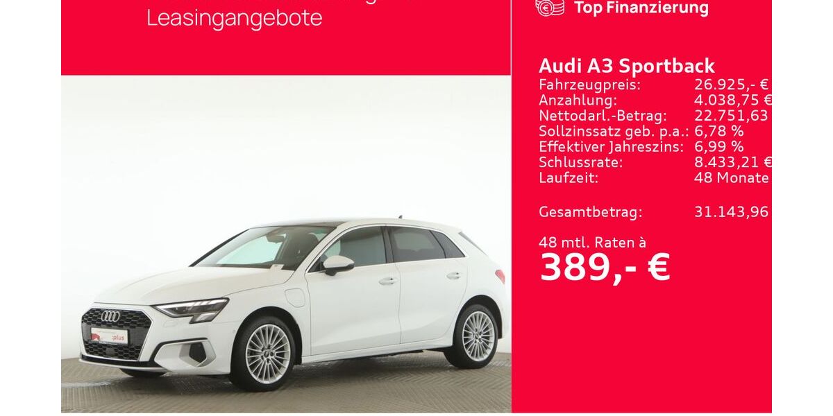 Audi A3 22.804 km 26.925 &euro; Seevetal 21217