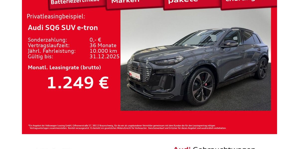 Audi SQ6 e-tron 11.652 km 85.550 &euro; Hamburg 22529