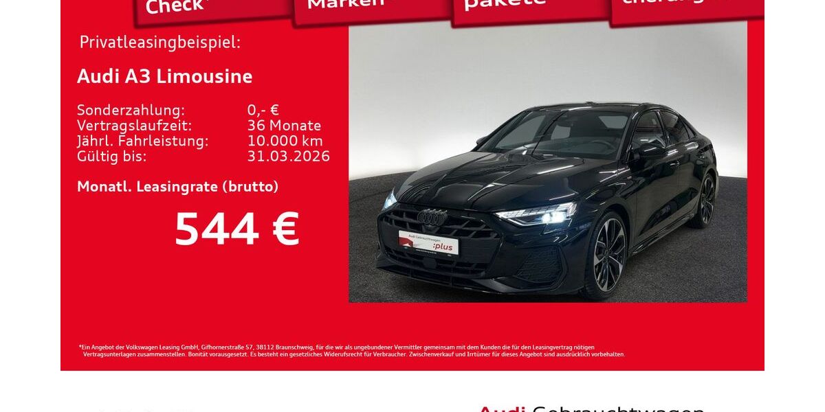 Audi A3 2.235 km 44.950 &euro; Hamburg 20537