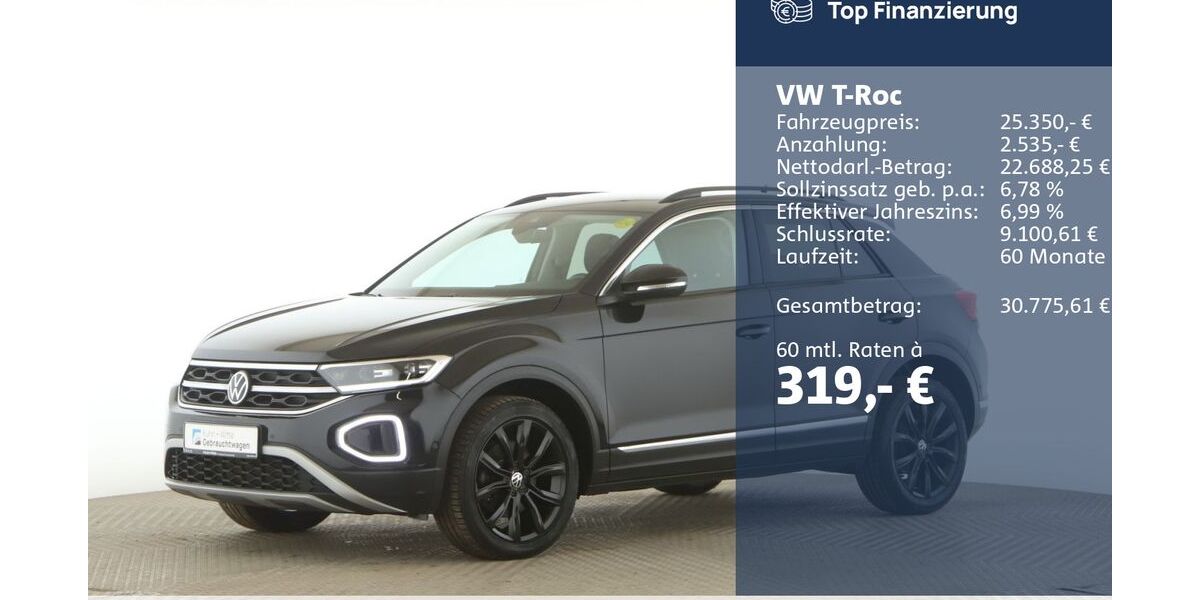 VW T-Roc 73.774 km 25.350 &euro; Buchholz 21244
