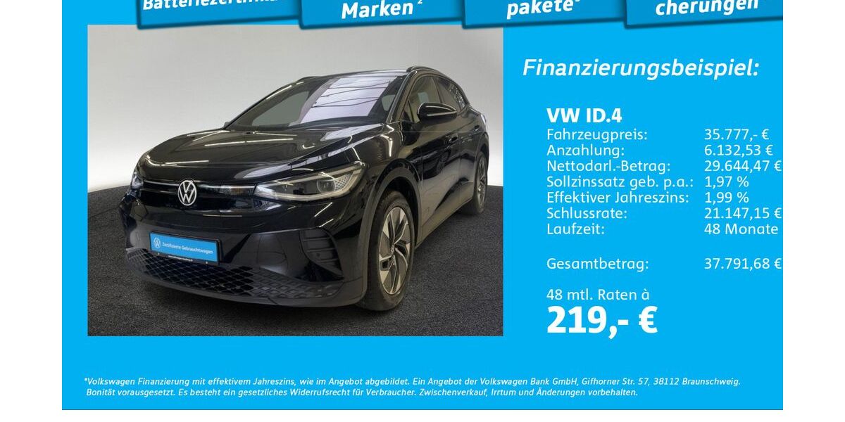 VW ID.4 16.960 km 33.888 &euro; Hamburg 22761