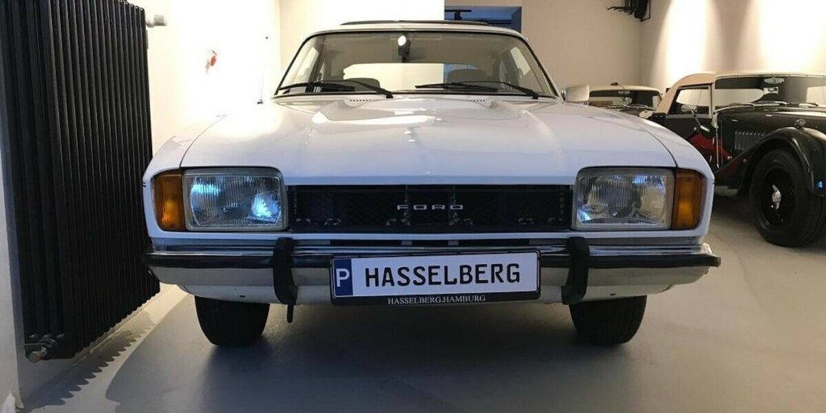 Ford Capri Lady in White H-Zulassung Mike Sanders 29.000 km 13.999 &euro; Hamburg 22339