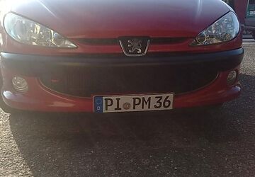Peugeot 206 213.780 km 1.299 &euro; Uetersen 25436