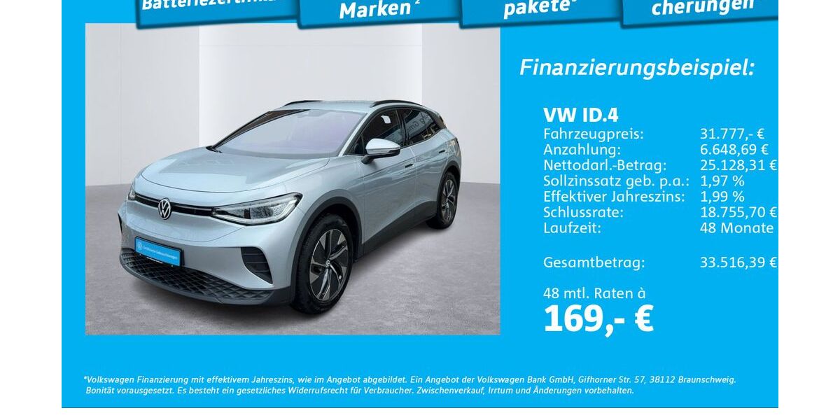VW ID.4 8.357 km 31.777 &euro; Hamburg 22303