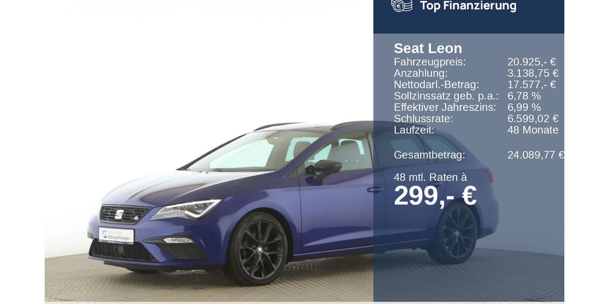 Seat Leon 46.922 km 20.750 &euro; Wedel 22880