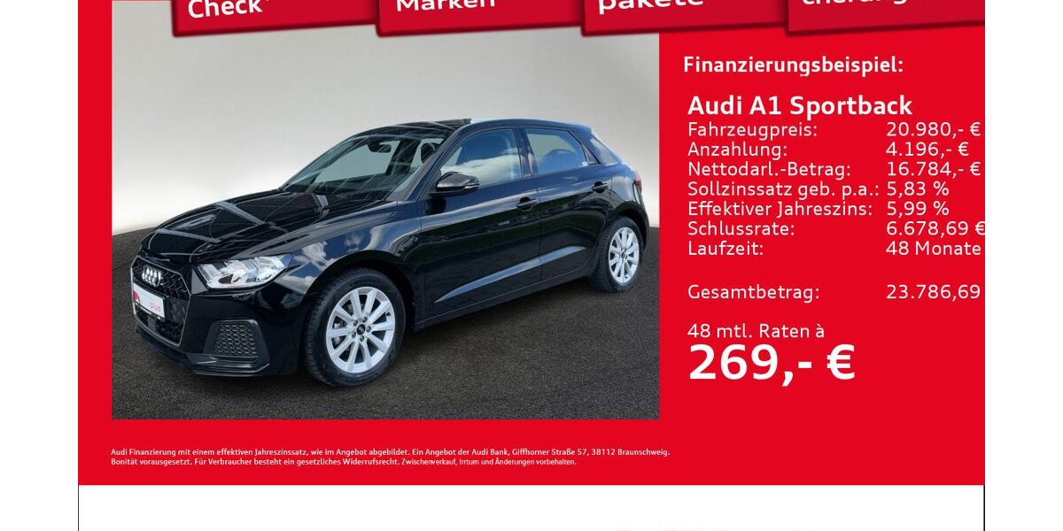 Audi A1 28.444 km 20.980 &euro; Hamburg 22419