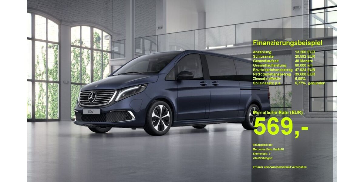 Mercedes-Benz EQV 9.801 km 52.750 &euro; Hamburg 21079