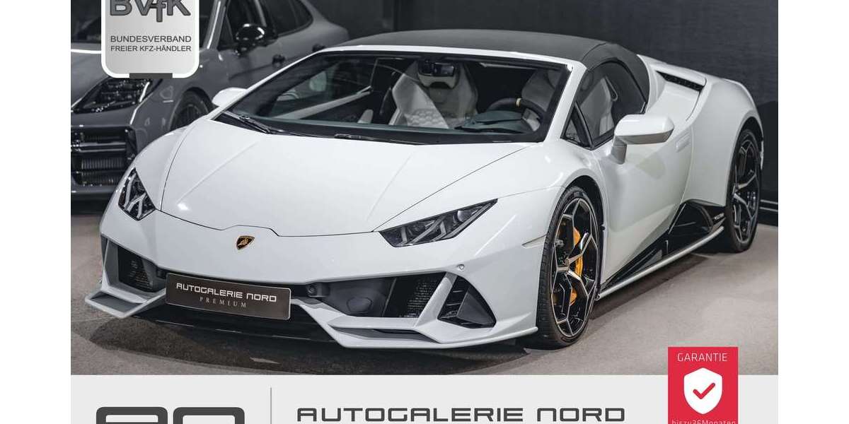 Lamborghini Huracán 25.000 km 289.000 &euro; Stelle 21435