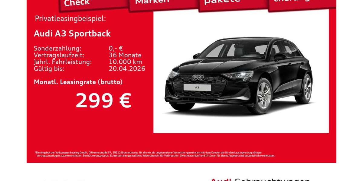 Audi A3 28.257 km 31.770 &euro; Hamburg 20537
