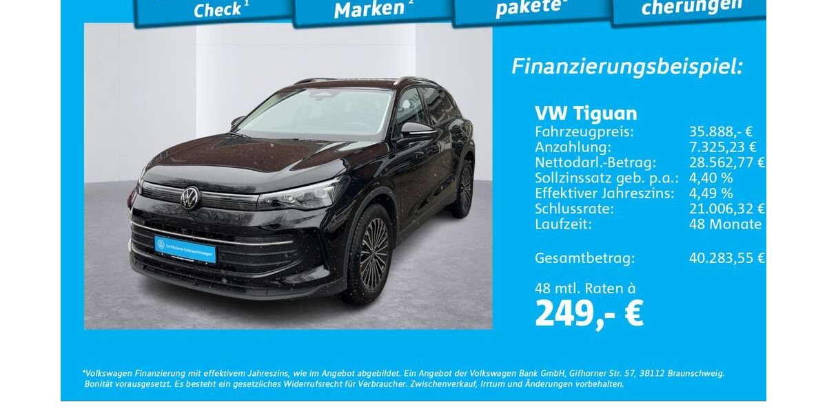 VW Tiguan 22.691 km 33.888 &euro; Hamburg 22303