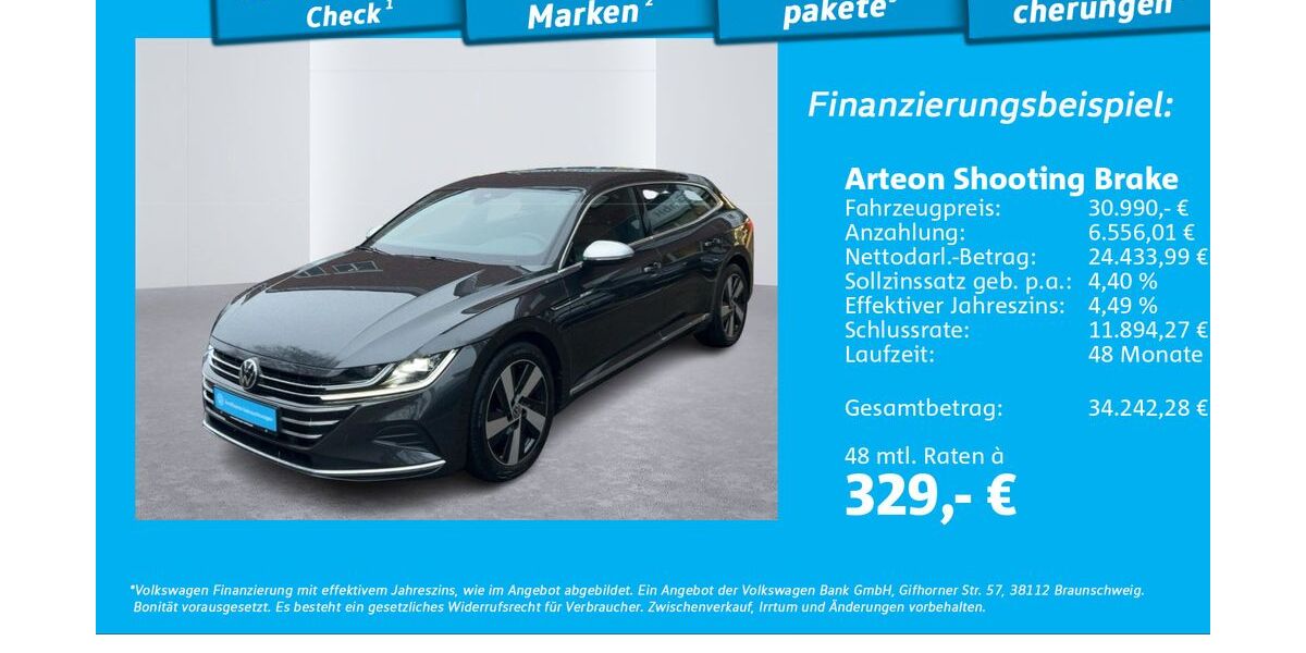 VW Arteon 74.755 km 29.333 &euro; Hamburg 22303