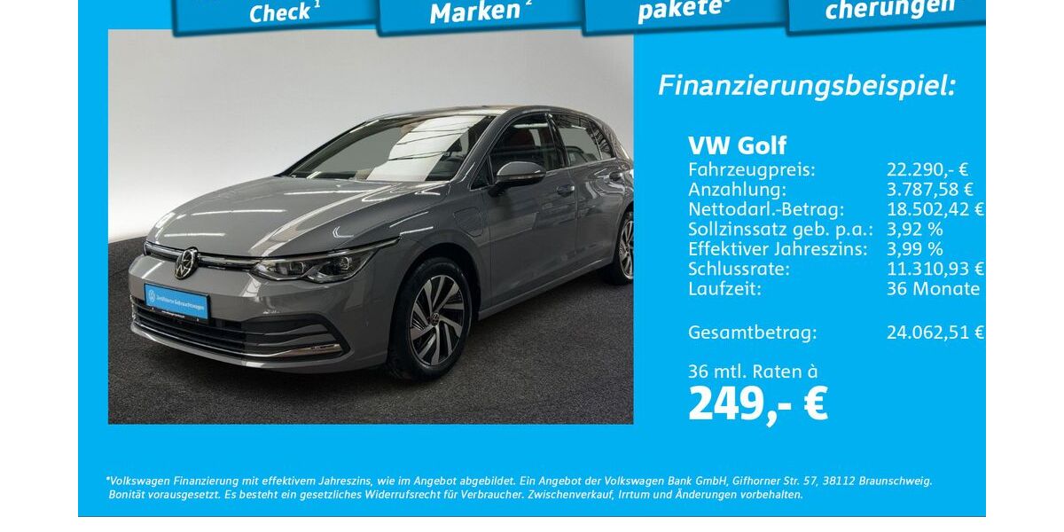 VW Golf 51.915 km 22.290 &euro; Hamburg 22761