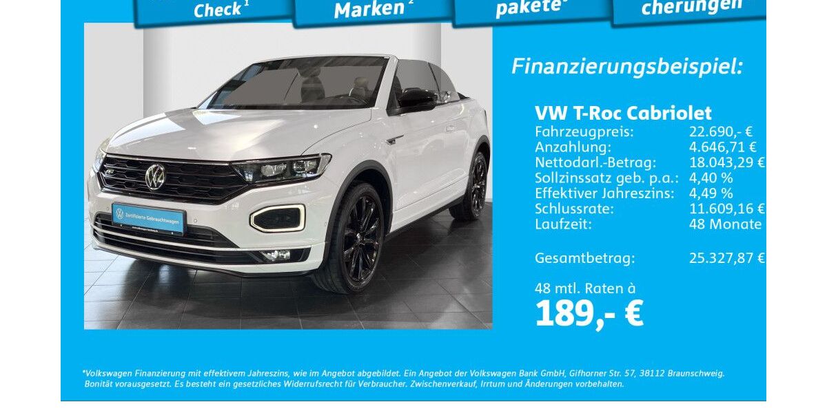 VW T-Roc 57.906 km 22.690 &euro; Glinde 21509