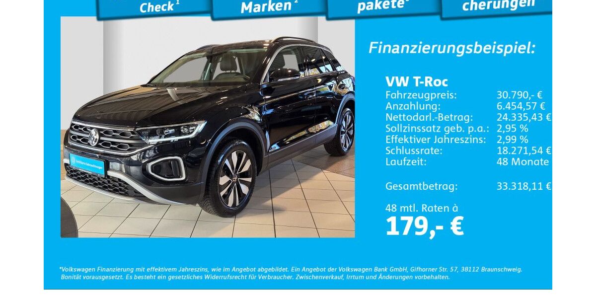 VW T-Roc 25.550 km 27.990 &euro; Glinde 21509
