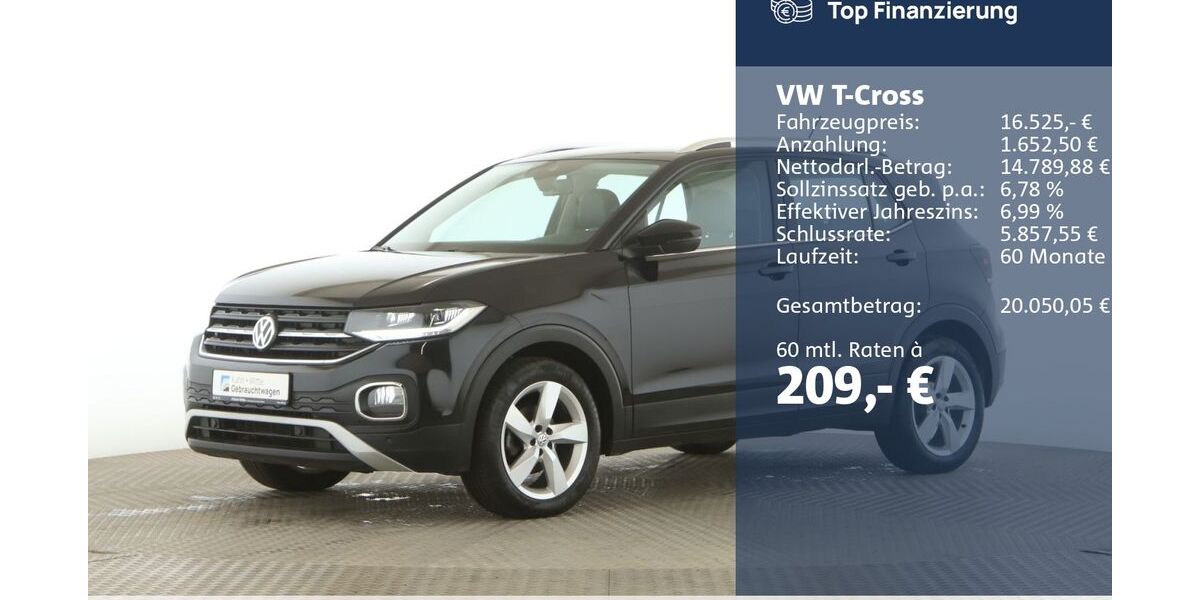 VW T-Cross 73.873 km 16.350 &euro; Buchholz 21244