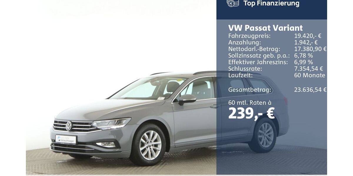 VW Passat Variant 117.953 km 19.420 &euro; Buchholz 21244