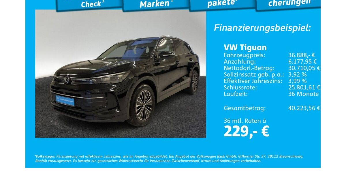 VW Tiguan 19.160 km 36.444 &euro; Hamburg 22761