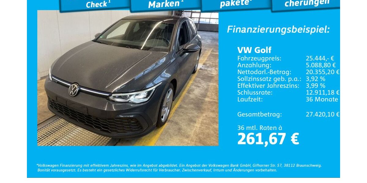 VW Golf 68.655 km 25.444 &euro; Hamburg 22761