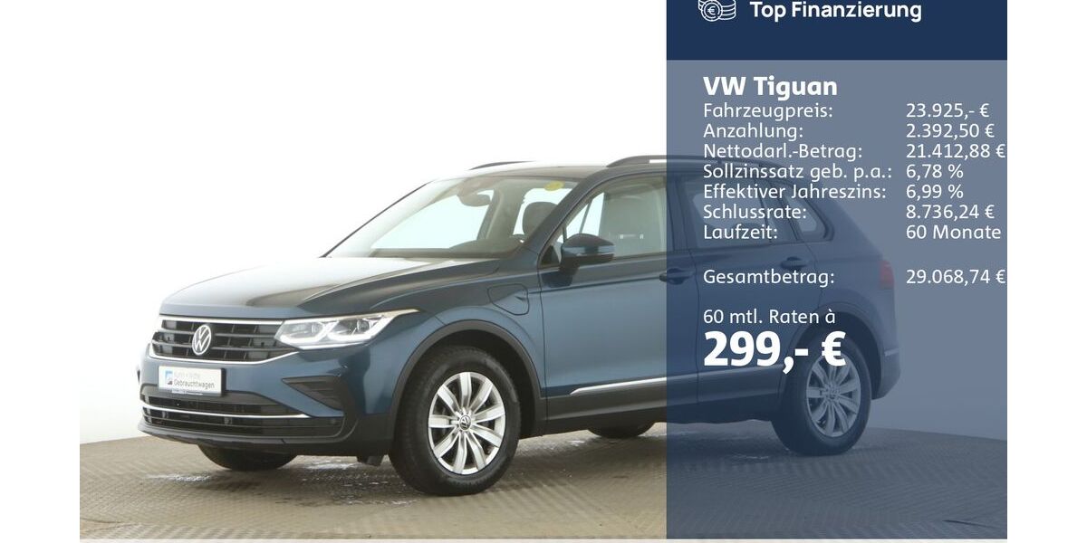 VW Tiguan 69.484 km 23.925 &euro; Buchholz 21244