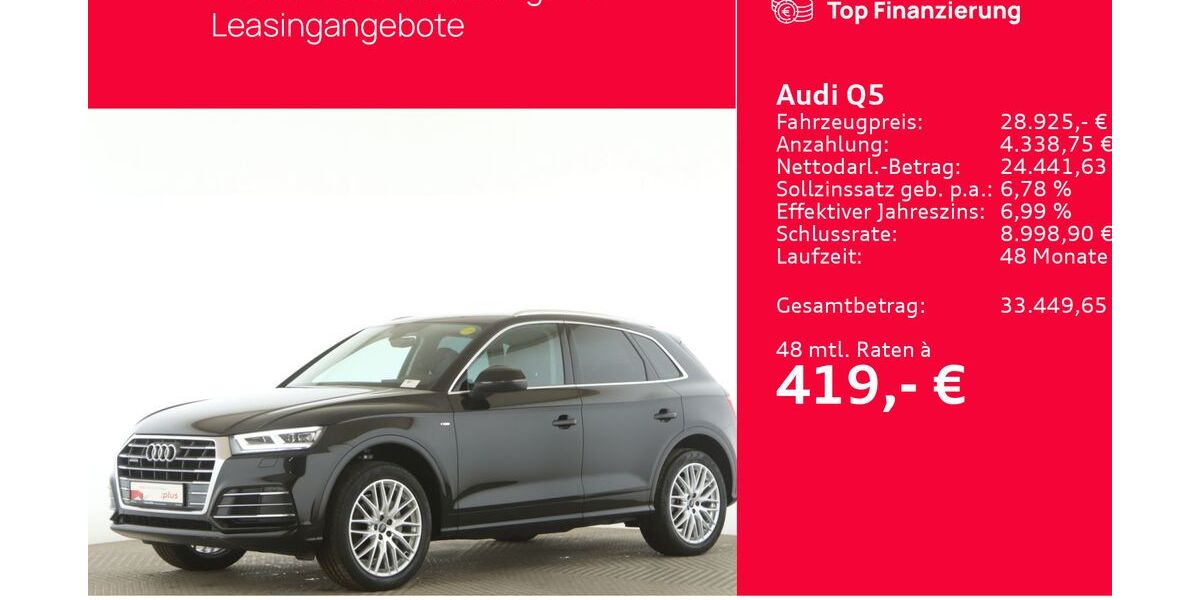 Audi Q5 89.495 km 28.649 &euro; Seevetal 21217
