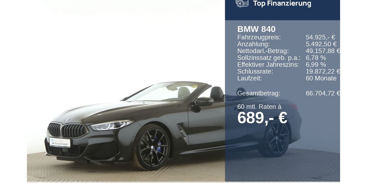 BMW 840 91.762 km 54.925 &euro; Buchholz 21244