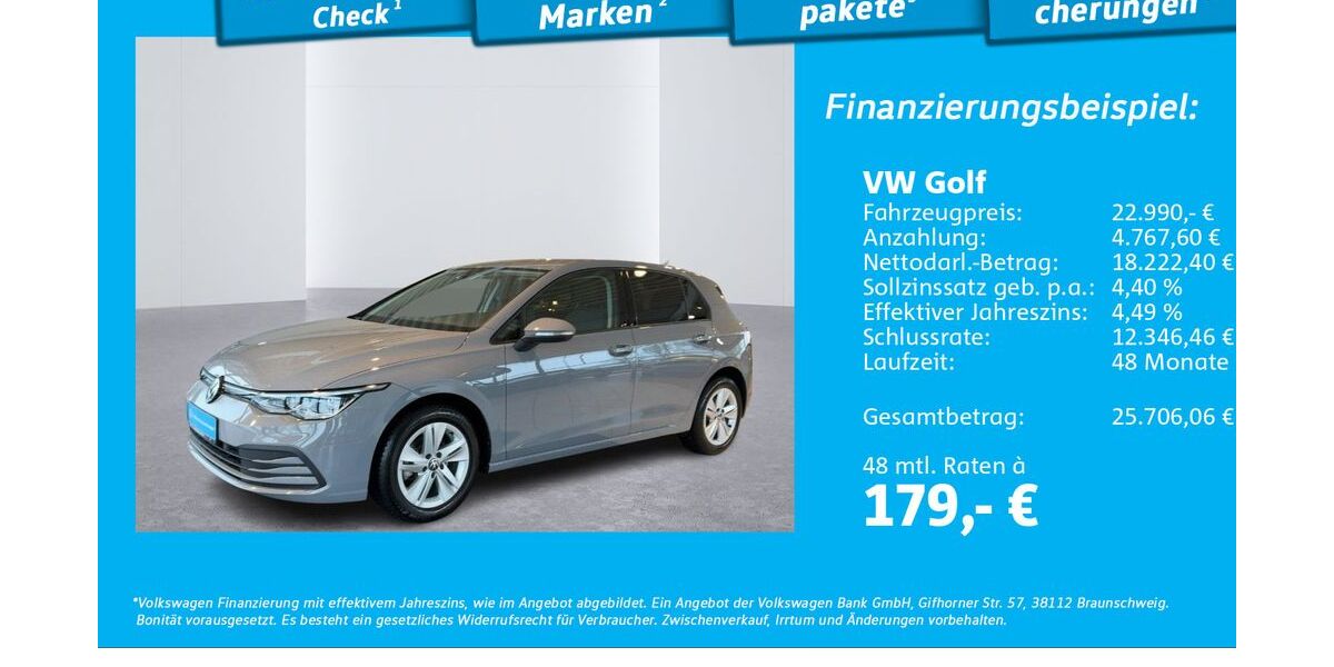 VW Golf 34.808 km 22.990 &euro; Glinde 21509