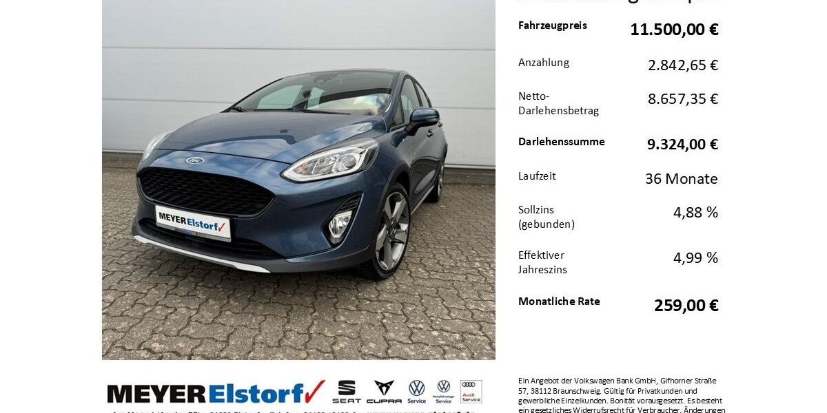 Ford Fiesta 88.400 km 11.500 &euro; Neu Wulmstorf 21629