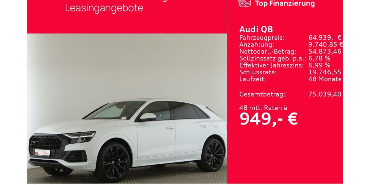 Audi Q8 41.081 km 59.988 &euro; Seevetal 21217