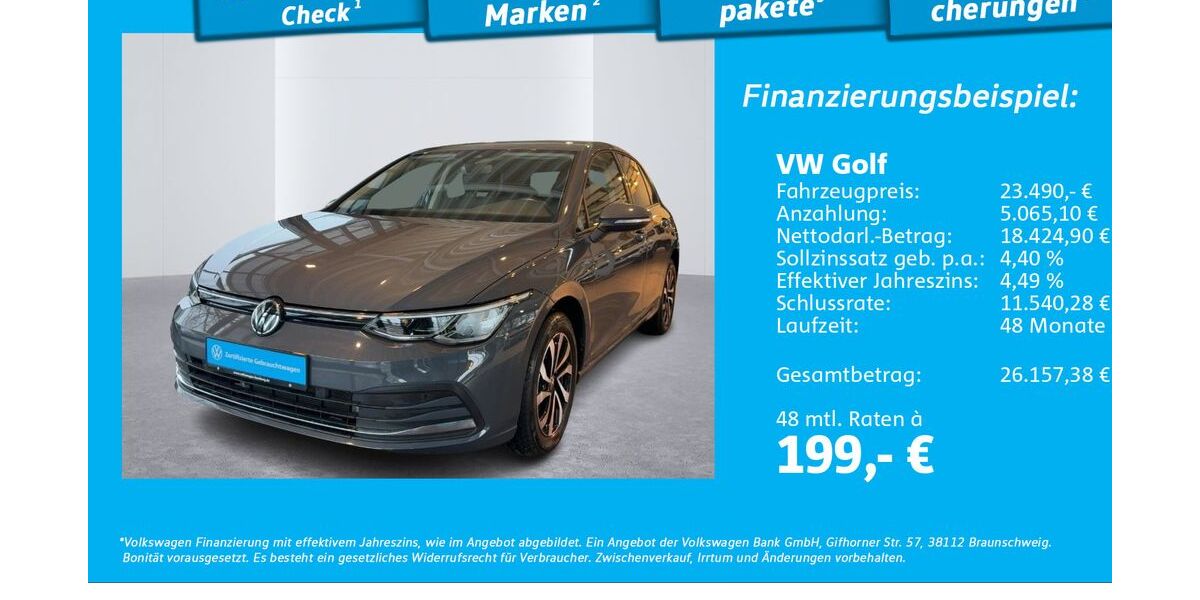 VW Golf 23.297 km 23.490 &euro; Glinde 21509