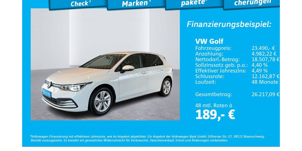 VW Golf 38.956 km 22.690 &euro; Glinde 21509