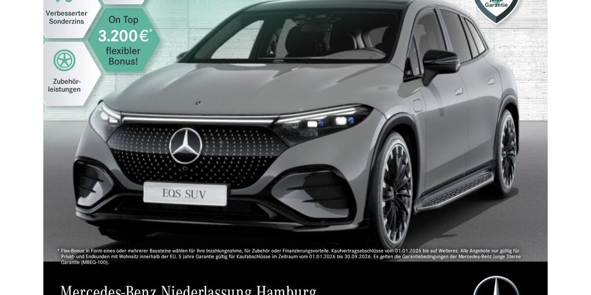 Mercedes-Benz EQS SUV 55.806 km 92.890 &euro; Hamburg 22047