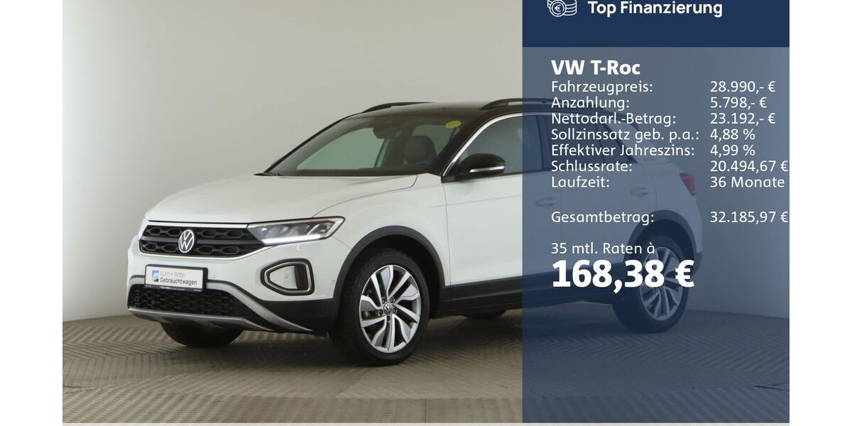 VW T-Roc 15.679 km 27.820 &euro; Buchholz 21244