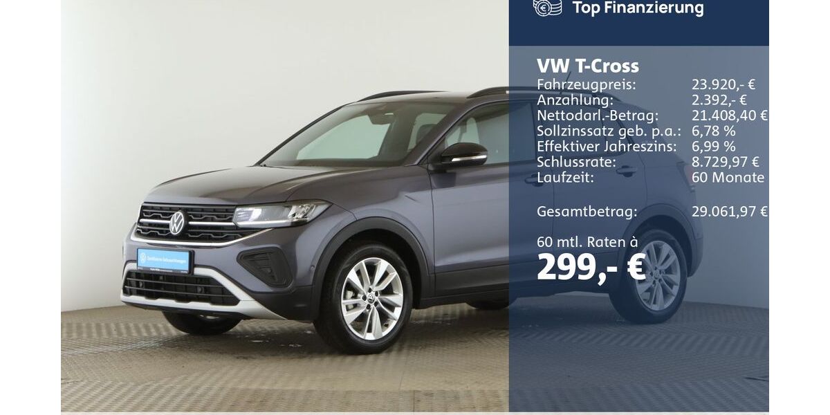 VW T-Cross 25.877 km 22.150 &euro; Jesteburg 21266