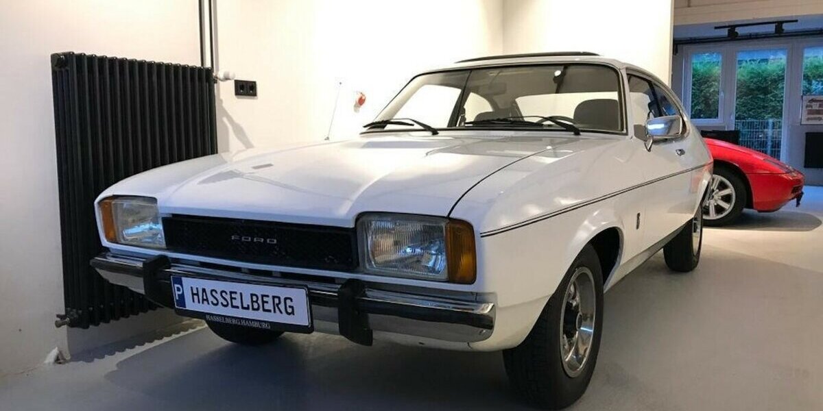 Ford Capri Lady in White H-Zulassung Mike Sanders 29.000 km 12.999 &euro; Hamburg 22339