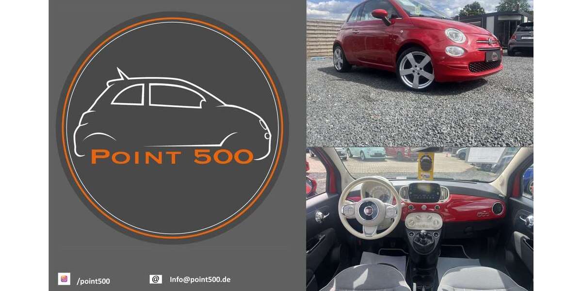 Fiat 500 80.366 km 7.480 &euro; Rellingen 25462