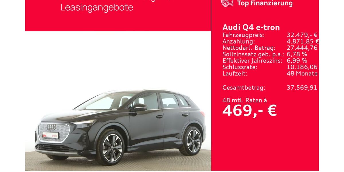 Audi Q4 e-tron 29.253 km 32.479 &euro; Seevetal 21217